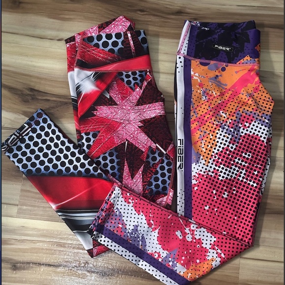 Fiber Pants - Fiber Colombian Leggings High Waist, Butt Lifting, Colombian Activewear Workout
